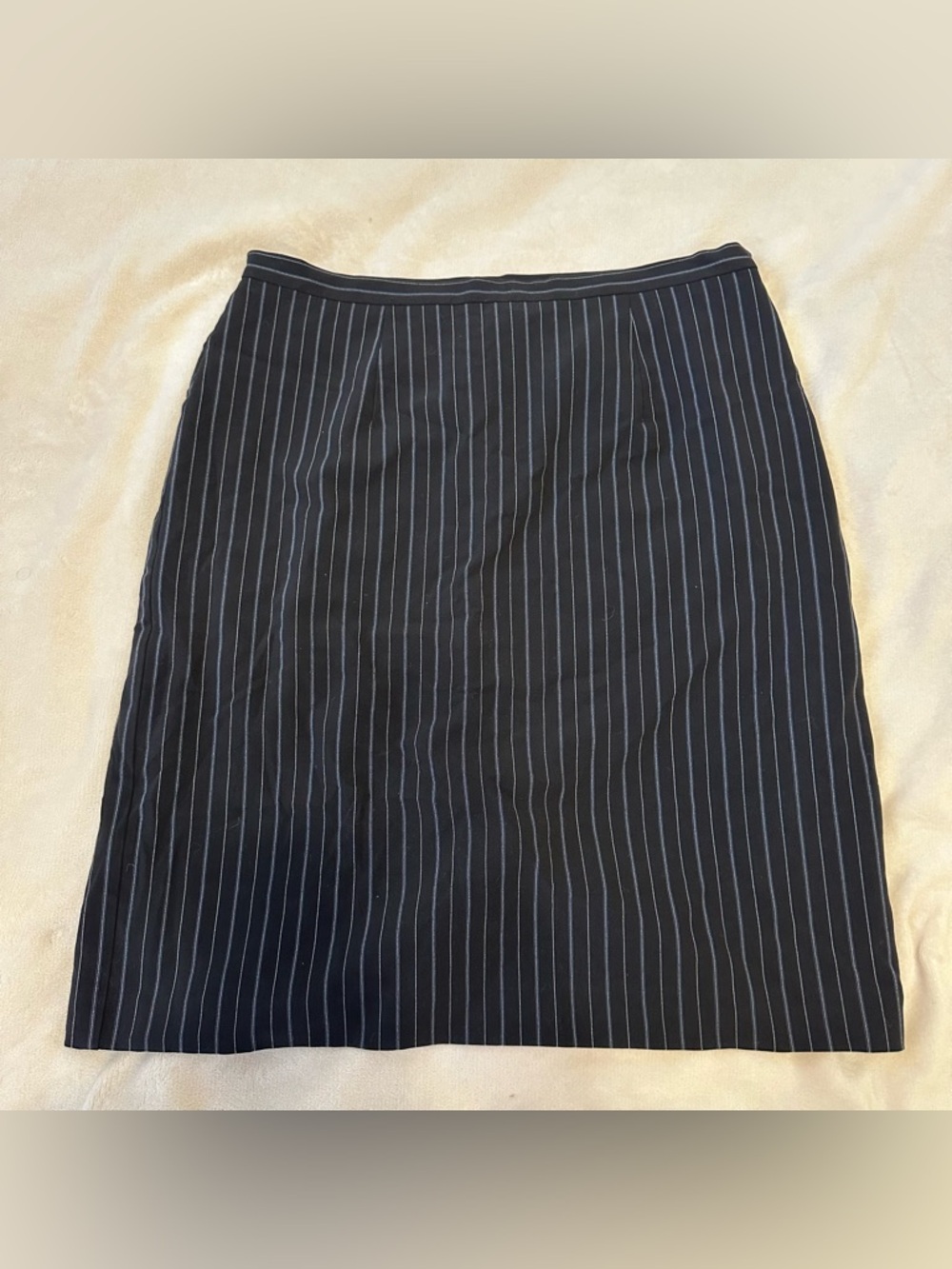 Jaclyn Smith Classic pinstripe mini skirt
